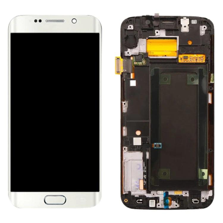 LCD & Digitizer Assembly For Samsung Galaxy S6 Edge G925 (White) - Best Cell Phone Parts Distributor in Canada, Parts Source LCD & Digitizer Assembly For Samsung Galaxy S6 Edge G925 (White) - Best Cell Phone Parts Distributor in Canada, Parts Source